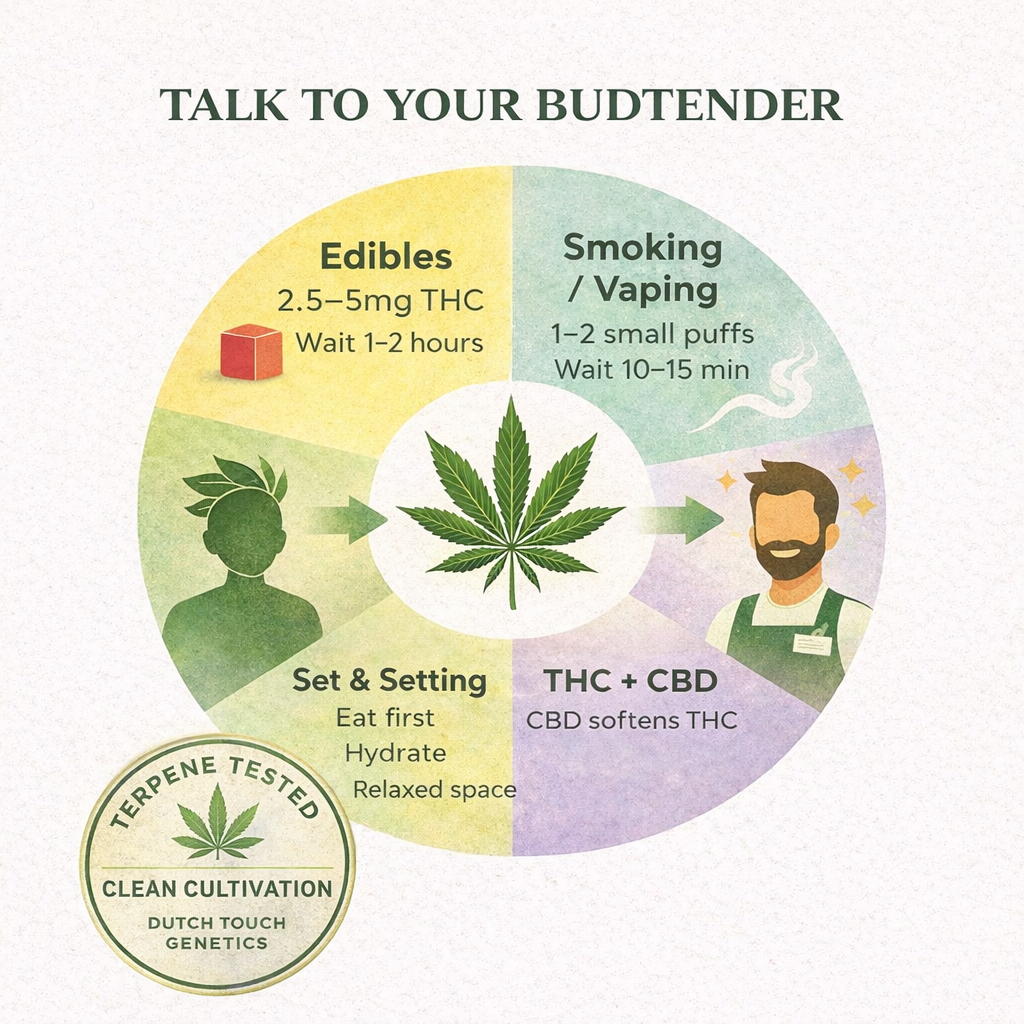 Dutch Deli and flower education graphic