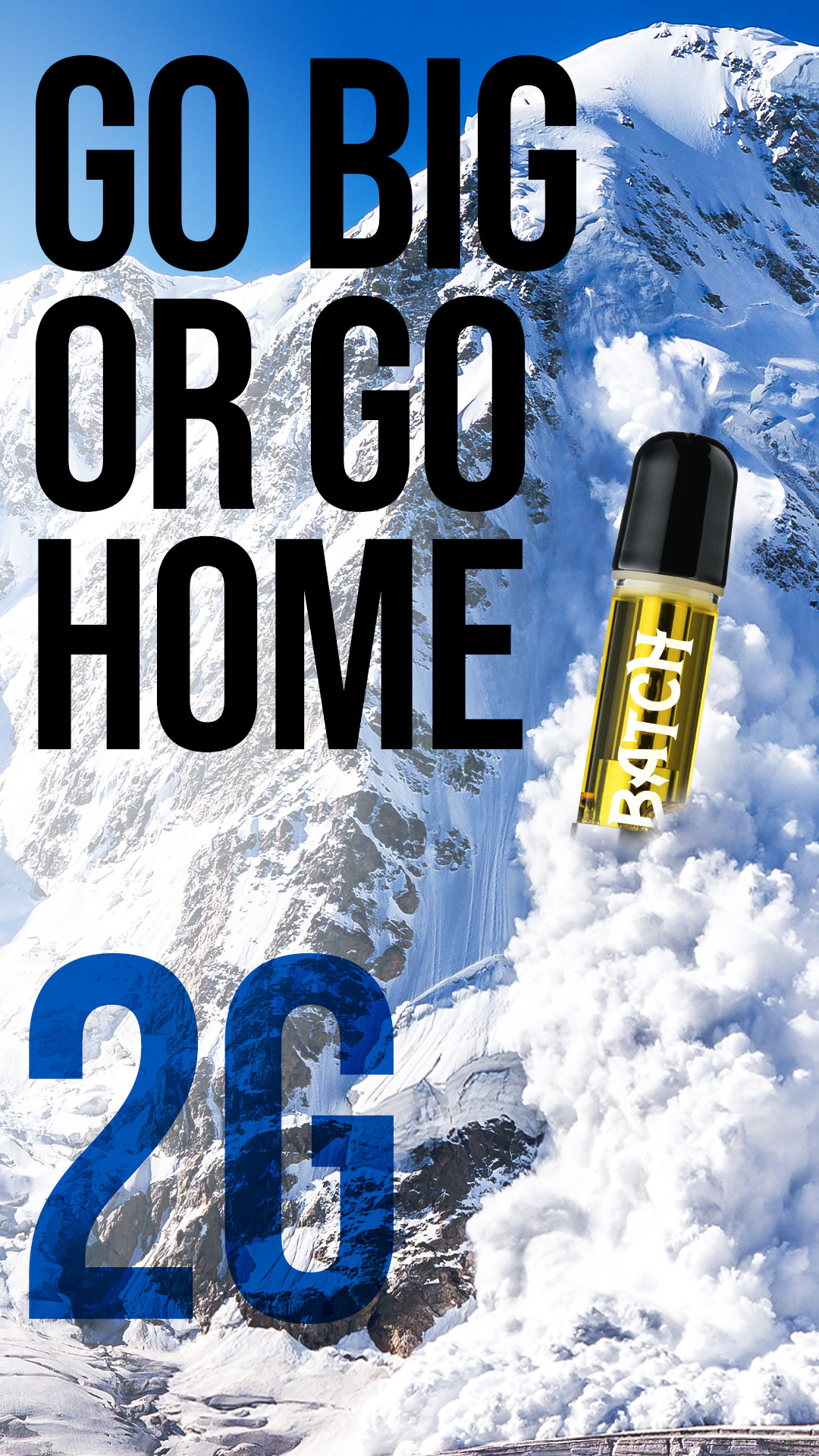 Batch Extracts avalanche campaign artwork