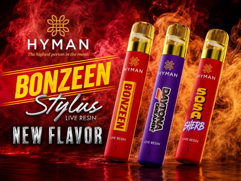 Hyman live resin stylus promotion